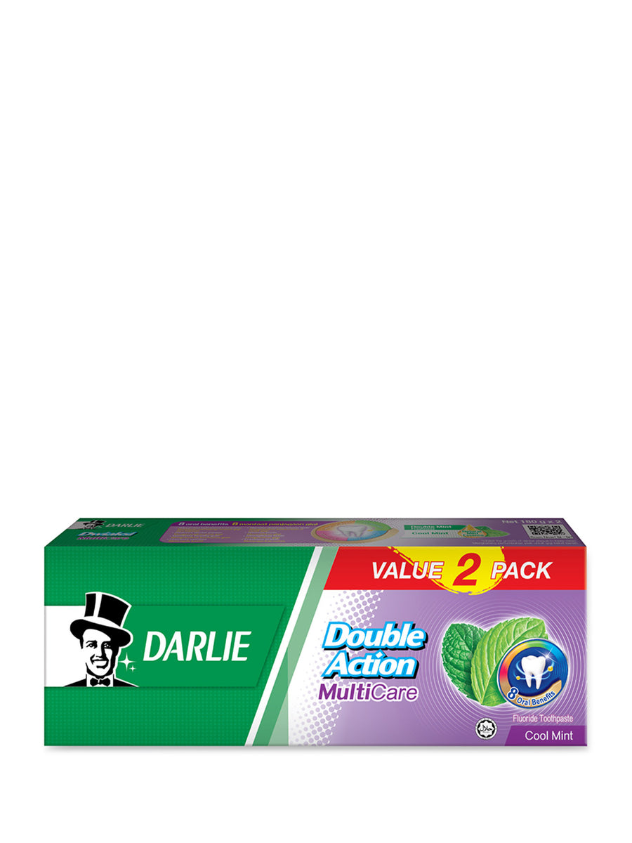 DARLIE DOUBLE ACTION MULTICARE TOOTHPASTE 180GX2 – Village Grocer ...