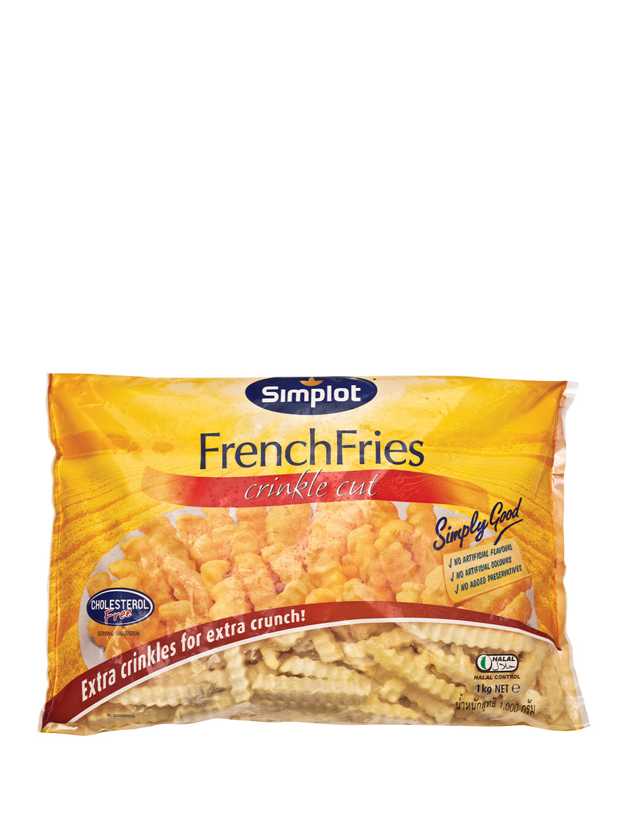 SIMPLOT CRINKLE CUT F/FRIES 1KG – Village Grocer - Queens Waterfront